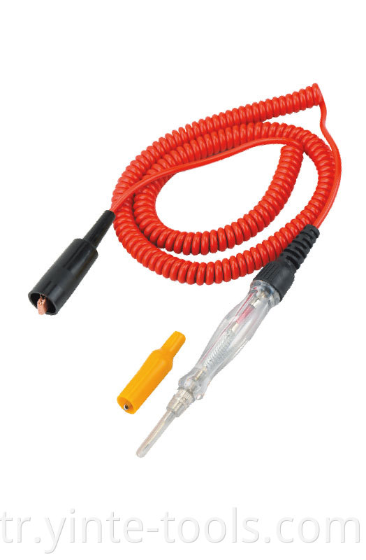 Stretchable nickel-chromium wire super elastic Ultra-fine probe higher sensitivity DC 6-24V Automotive Car Circuit Tester Pen Car Circuit Voltage 